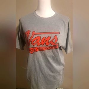 Vans Men's Grey T-shirt Size M